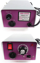 Lina MM-25000 25,000 RPM Professional Manicure & Pedicure Nail Drill –  Electric E-File for Salon & Home Use