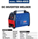 Sali MMA-400S DC Inverter Welder – High-Power Portable Arc Welding Machine for Industrial & DIY Use