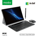 MODIO M36 Tablet 10.1″ 12GB RAM 512GB Storage with Keyboard - Enhances productivity and entertainment with high performance, large storage, and convenient typing support for everyday use
