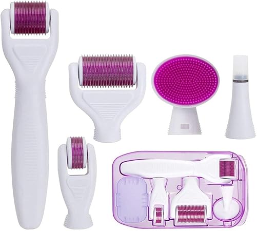 Movov 6 In 1 Derma Roller System for Face and Body 