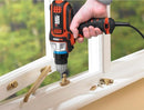 Black+Decker MT350K-B5 300W Corded Multitool with Drill Driver Head – Versatile DIY & Home Repair Tool
