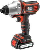 Black+Decker MTIM3-XJ Multievo Multi-Tool with Impact Driver Attachment – Versatile Power Tool for DIY & Professional Use
