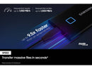 Samsung T7 Touch Portable External SSD 2TB with Fingerprint Security (MU-PC2T0K/WW)