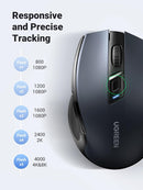 UGREEN MU006 Wireless Mouse 2.4G with USB Receiver, 5-Level 4000 DPI 6 Buttons, 18 Months Battery Life