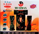 MUSIMAX LM-1107 3.1 CH Woofer Home Theater System – Bluetooth, USB, FM Radio, Remote Control