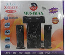 MUSIMAX LM-1105 3.1 CH Woofer Home Theater System – Bluetooth, USB, FM Radio, Remote Control 