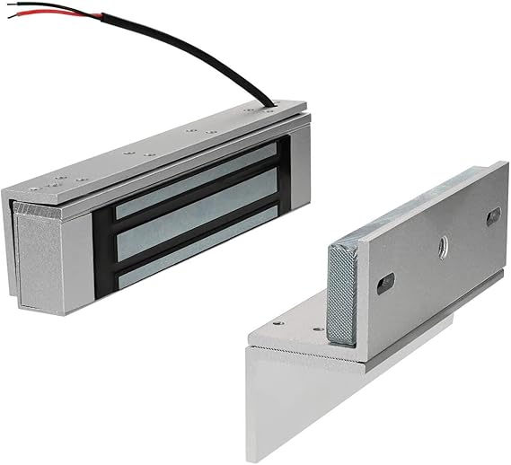 Maglock EM-180B Electromagnetic Lock, 180 kg Force, 12V, Without LED, for Indoor Use