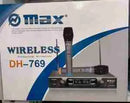 Max DH-769 Wireless Microphone – Provides clear and stable audio transmission for professional-quality recording, presentations, and live performances