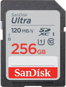 SanDisk Extreme 128GB microSD card V30 A2 speed class front view