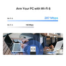 Mercusys MA14N AX300 Nano Wi-Fi USB Adapter – Provides fast and stable wireless connection for smooth internet access on laptops and desktops