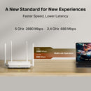 Mercusys BE3600 Dual-Band Wi-Fi 7 Router MR25WBE – Provides fast and stable internet connection for smooth streaming, gaming, and everyday browsing