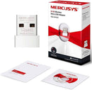Mercusys MW150US N150 Wireless Nano USB Adapter 150Mbps - Ultra-compact USB WiFi adapter for stable high-speed wireless internet connectivity on laptops and desktop PCs