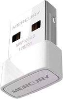 Mercusys MW150US N150 Wireless Nano USB Adapter 150Mbps - Ultra-compact USB WiFi adapter for stable high-speed wireless internet connectivity on laptops and desktop PCs