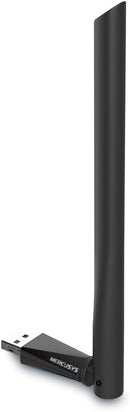 Mercusys MU6H AC650 High Gain Wireless Dual Band Wi-Fi USB Adapter, 650Mbps Wi-Fi Speed, 5dBi High Gain Antenna