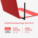 Mercusys MU6H AC650 High Gain Wireless Dual Band Wi-Fi USB Adapter, 650Mbps Wi-Fi Speed, 5dBi High Gain Antenna