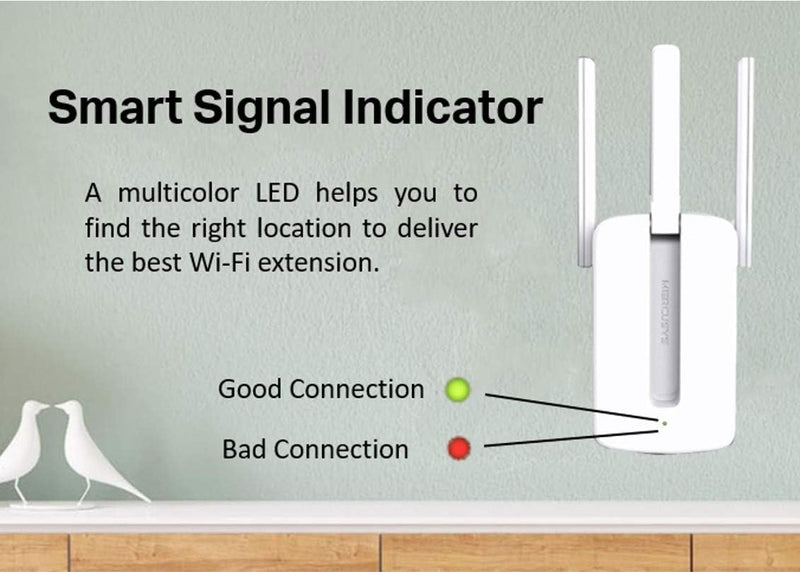 Mercusys MW300RE 300Mbps Wi-Fi Range Extender