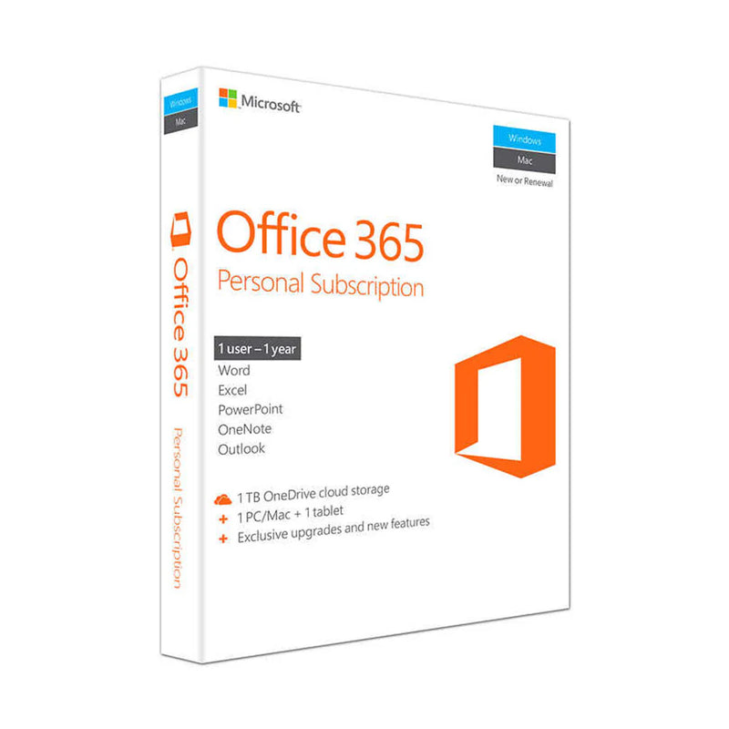 Microsoft 365 Personal AllLng Sub PKLic 1YR Only Africa only EM C2R NR LISENCE (QQ2-00007)