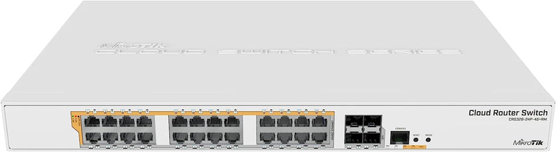 MikroTik CRS328-24P-4S+RM 24 Port Gigabit Ethernet Switch-(CRS328-24P-4S+RM)