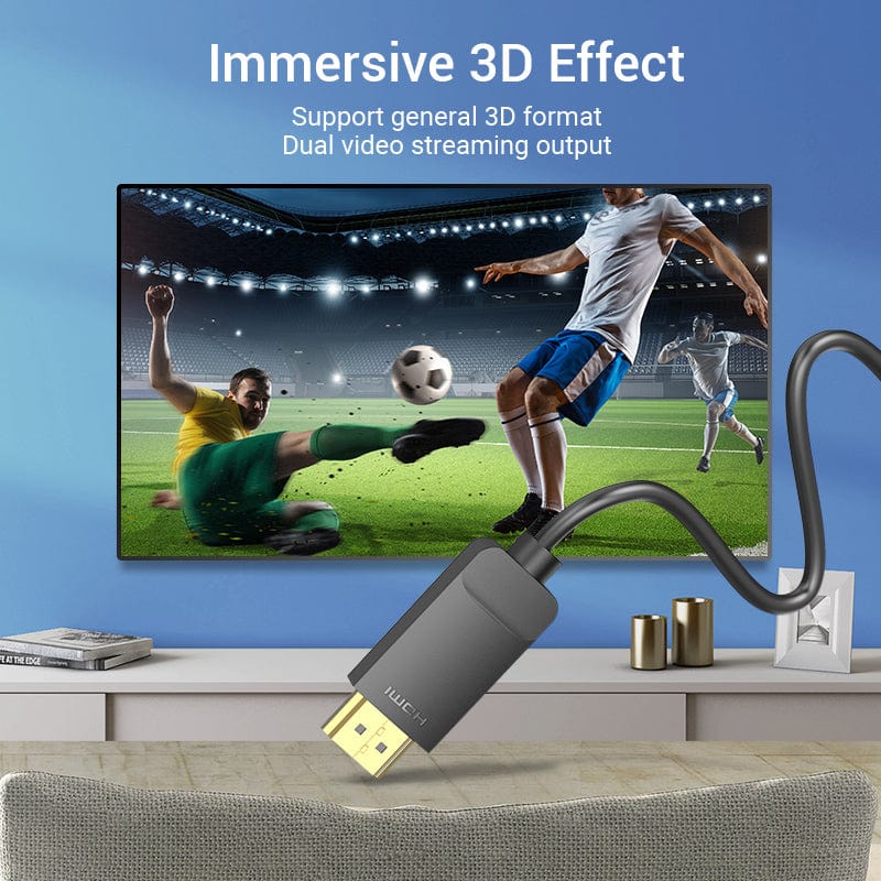 Vention Mini DP to HDMI cable 1.5m HABBG