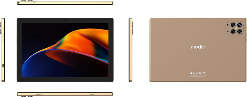 Modio M28 Tablet With free Keyboard Laptop RAM 8GB/ ROM 512GB 10inch Android 11 Dual SIM CARD SLOT 5G