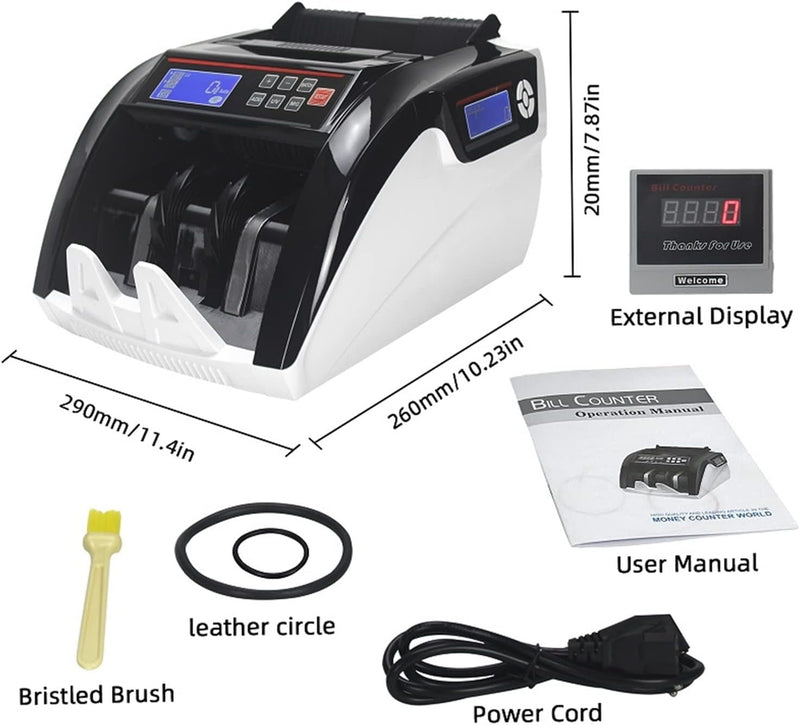 Money Counter Machine 5800D Bill Counter