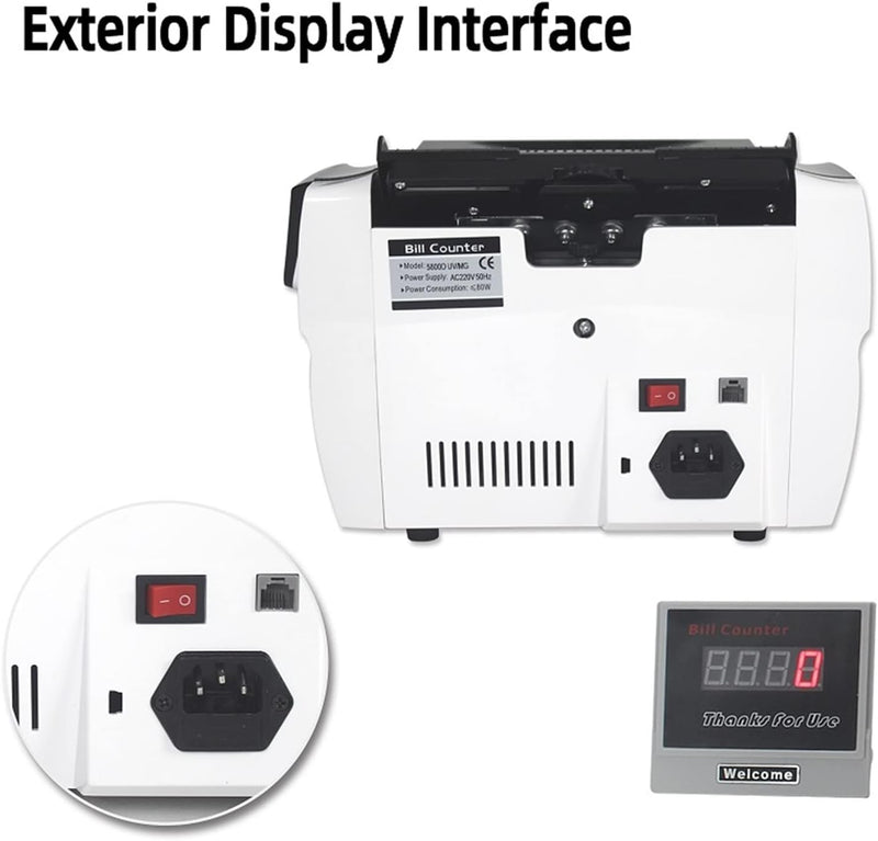 Money Counter Machine 5800D Bill Counter