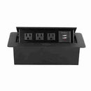 NEXA pop-up multifunction desktop socket with HDMI VGA USB Type-C and CAT6 ports