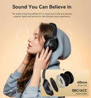 Vention SoundMate S11 Wireless On-Ear Headphones - 40mm Driver unit, Bluetooth 5.3 Connectivity, ABS Material, Adjustable Headband, 300mAh Battery Capacity (NBBB0)