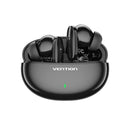 Vention NBFW0 Bluetooth 5.3 Earphones - TWS Ture Wireless Headphones, USB-C Stereo Sports Movement Earbuds with Mic Hi-Fi Tone Quality Headset, IPX4 Waterproof