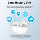 Vention NBFW0 Bluetooth 5.3 Earphones - TWS Ture Wireless Headphones, USB-C Stereo Sports Movement Earbuds with Mic Hi-Fi Tone Quality Headset, IPX4 Waterproof