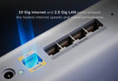 NETGEAR Orbi RBE870 BE21000 Tri-Band Mesh Wi-Fi 7 – Delivers ultra-fast and stable whole-home Wi-Fi coverage for seamless internet connectivity