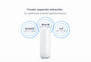 NETGEAR Orbi 370 Series Dual-Band WiFi 7 Mesh System RBE373 – Provides fast, stable whole-home WiFi coverage for smooth internet connectivity across all devices