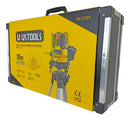 Uyustools NLC520 Laser Level Set – 360° Green Beam Self-Leveling Laser with Tripod and Carrying Case, High Precision Cross Line Level for Construction and Interior Installation