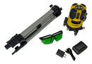 Uyustools NLC520 Laser Level Set – 360° Green Beam Self-Leveling Laser with Tripod and Carrying Case, High Precision Cross Line Level for Construction and Interior Installation