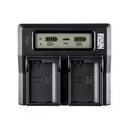 NeWell NP-F970 Dual Battery Charger – Charges two NP-F batteries efficiently for reliable and continuous device power