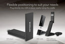 Netgear Nighthawk A8000 AXE3000 Wi-Fi 6E USB 3.0 Adapter – Enables fast and stable Wi-Fi 6E connectivity for improved wireless performance and smoother internet use