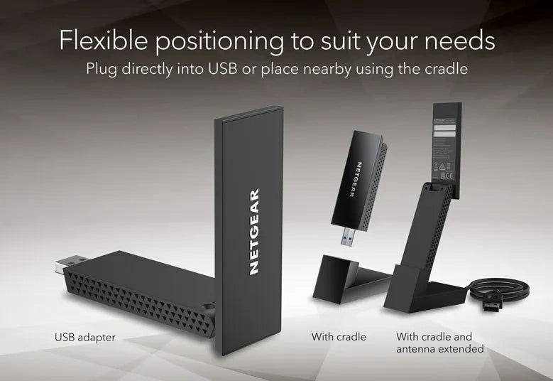 Netgear Nighthawk A8000 AXE3000 Wi-Fi 6E USB 3.0 Adapter | Digital ...