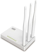 Netis WF2409E 300Mbps High-Speed Wireless N Router | Smart 3 x 5dBi High Gain Antennas with Parental Control for Computers, Smartphones, Wireless Cameras