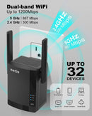 Netis E3 AC1200 Wireless Dual Band Range WiFi Extender