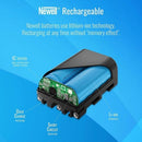 Newell NP-F970 LCD battery – Provides reliable long-lasting power with clear charge status display for cameras and compatible devices