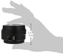 Compact size comparison showing the lightweight 2.2-inch (5 cm) profile of the Nikon FTZ II Mount Adapter