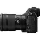 Nikon Z8 right side profile showing the deep ergonomic handgrip