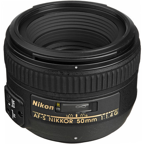 Nikon AF-S Nikkor 50mm f/1.4g lens