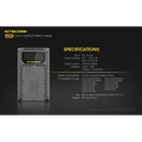 Nitecore UCN3 USB Charger for Canon LP-E6N Battery – Provides fast and reliable charging for Canon camera batteries for continuous shooting performance