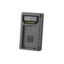 Nitecore UCN5 dual-slot USB-C QC charger for Canon LP-E17 – Charges two batteries simultaneously for convenient and efficient power management