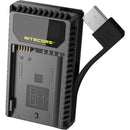 Nitecore UNK1 Dual-Slot USB Travel Charger For Nikon – Convenient dual-slot charger for fast and reliable charging of Nikon camera batteries while traveling