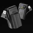 Nitecore UNK2 Dual-Slot USB Charger For Nikon – Ensures safe and efficient charging for Nikon camera batteries anytime, anywhere