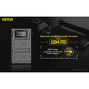 Nitecore USN4 Pro Dual Slot USB Charger for Sony NP-FZ100 – Enables convenient and efficient charging of compatible camera batteries