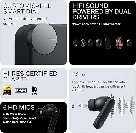 Nothing CMF Buds Pro 2 Wireless Earbuds