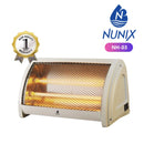 Nunix NH-03 Quartz Portable Electric Room Heater – Energy Efficient Indoor Heating Appliance for Home, Office, and Personal Space Comfort